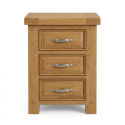 Westminster 3 Drawer Locker Oak